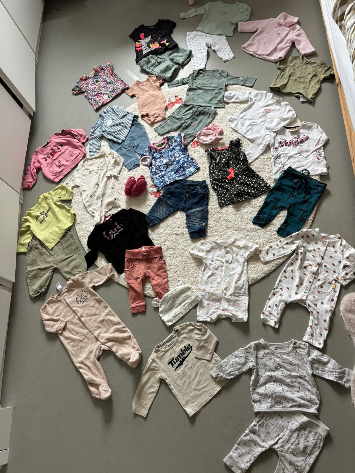 Grote mega kledingbundel meisjeskleding Maat 56 / 62 merk, Kinderen en Baby's, Ophalen of Verzenden, Zo goed als nieuw, Maat 56