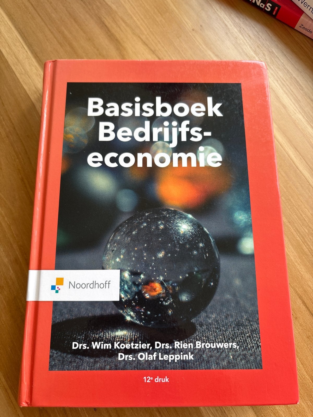 Basisboek Bedrijfseconomie - 12e druk inclusief opgave, Boeken, Ophalen of Verzenden, Gamma, Zo goed als nieuw, HBO