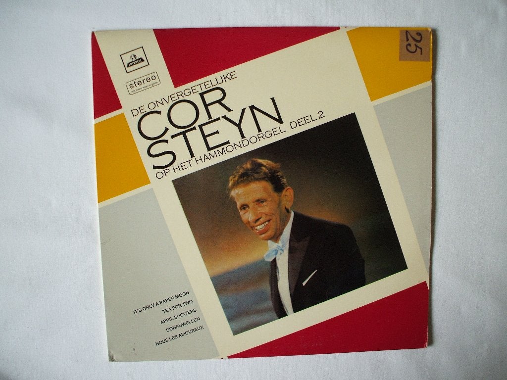 Cor Steyn - De onvergetelijke op het hammond orgel deel 2 LP, LP, Gebruikt, Ophalen of Verzenden, Levenslied of Smartlap