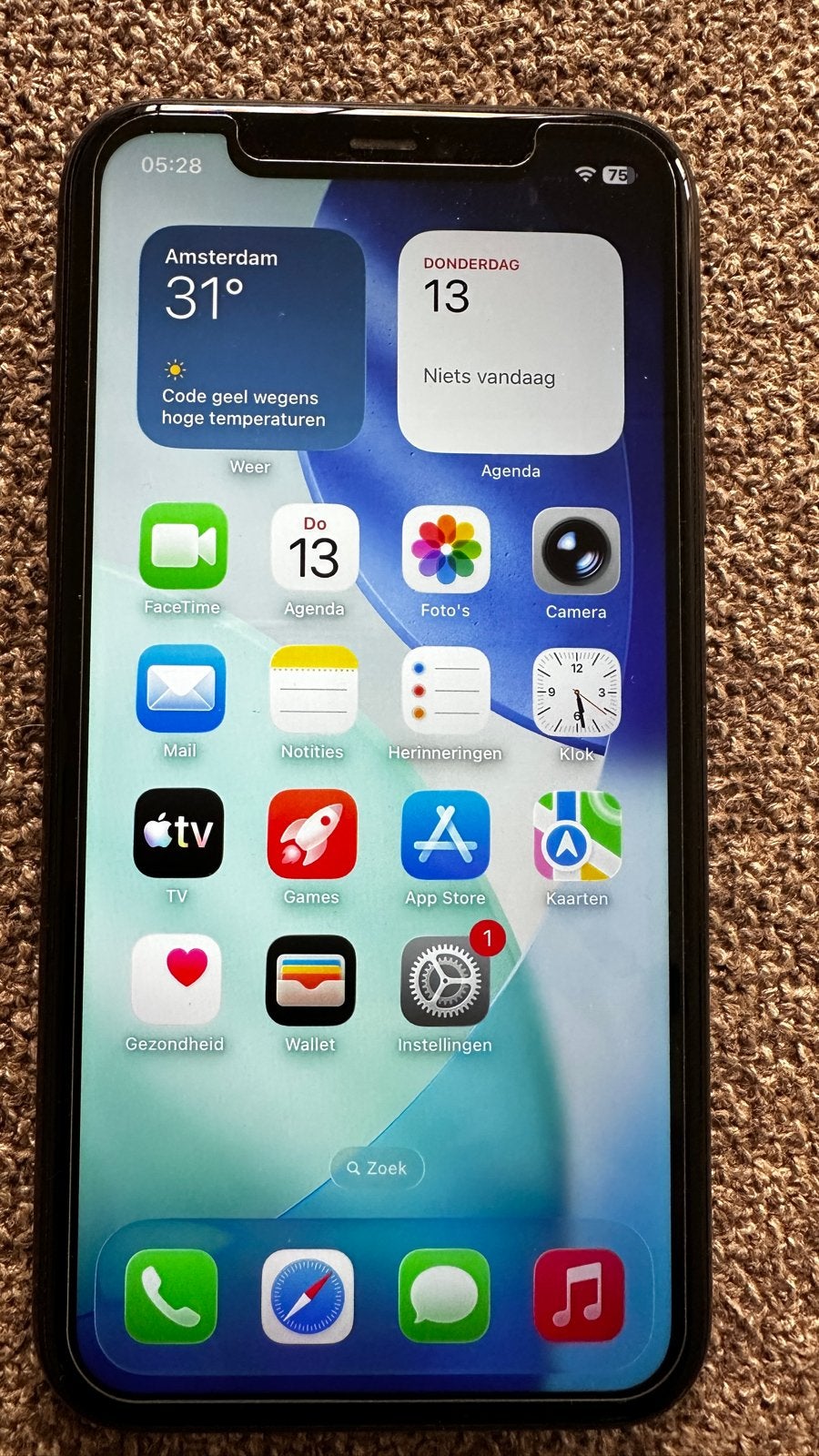 Apple iPhone 11 64GB Zwart - Gebruikt, Gebruikt, Zwart, 64 GB, Zonder simlock
