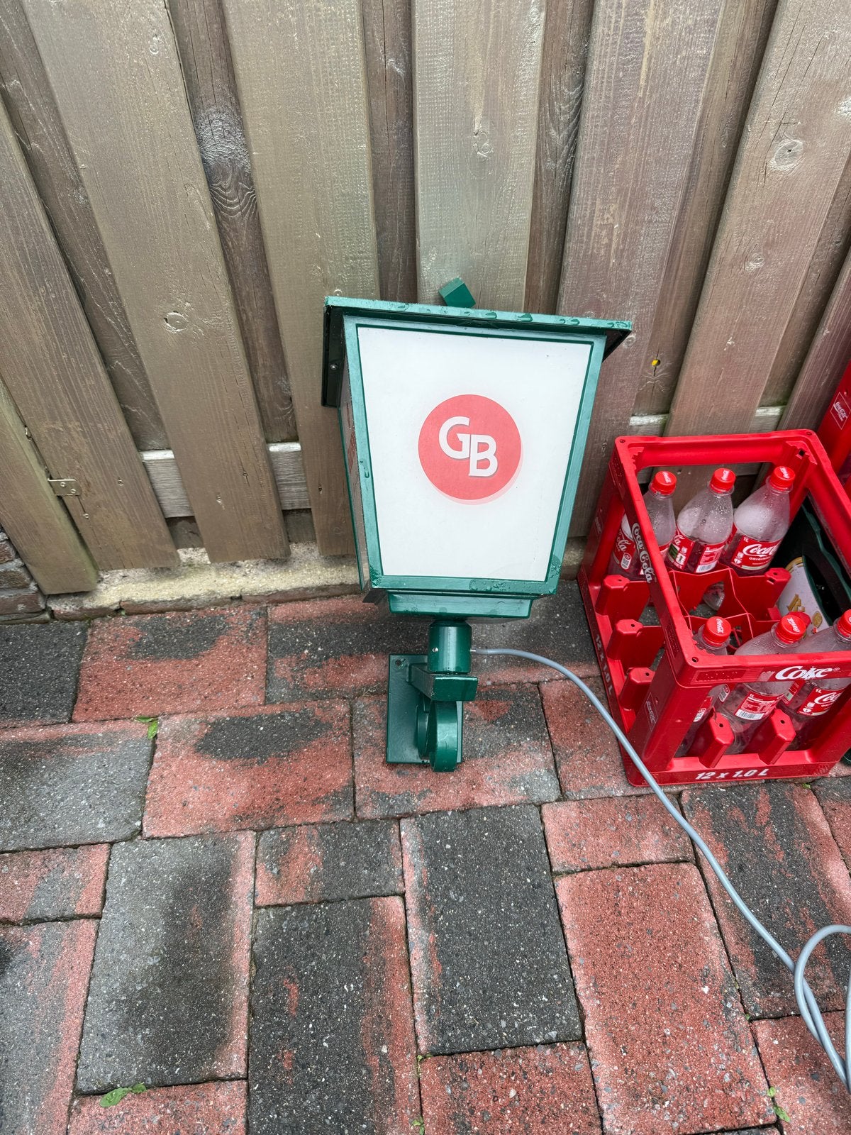 Gulpener Bier Lantaarn - In Zeer Goede Staat, Ophalen, Zo goed als nieuw, Lichtbak of (neon) lamp