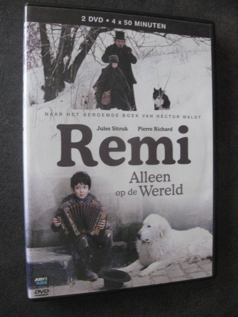 REMI - ALLEEN OP DE WERELD - in een 2-DVDBOX, Alle leeftijden, Ophalen, Zo goed als nieuw, Familie