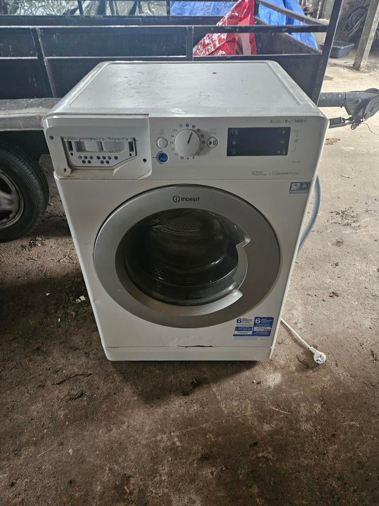 Indesit Wasmachine 8kg 1400 toeren - Gebruikt, 1200 tot 1600 toeren, Gebruikt, 8 tot 10 kg, Ophalen of Verzenden