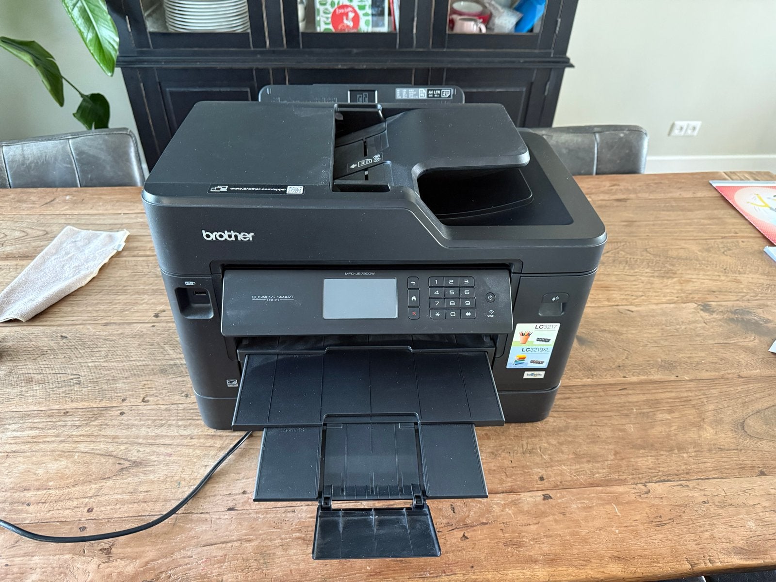 Brother MFC-J5730DW All-in-one Inkjetprinter, Computers en Software, Printers, Ophalen, Gebruikt, Faxen, Inkjetprinter