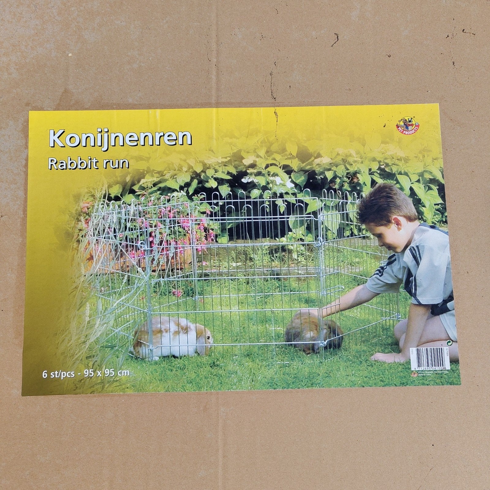 Ren voor konijnen (6 kanten), Dieren en Toebehoren, Ophalen, Gebruikt, Konijn, Ren