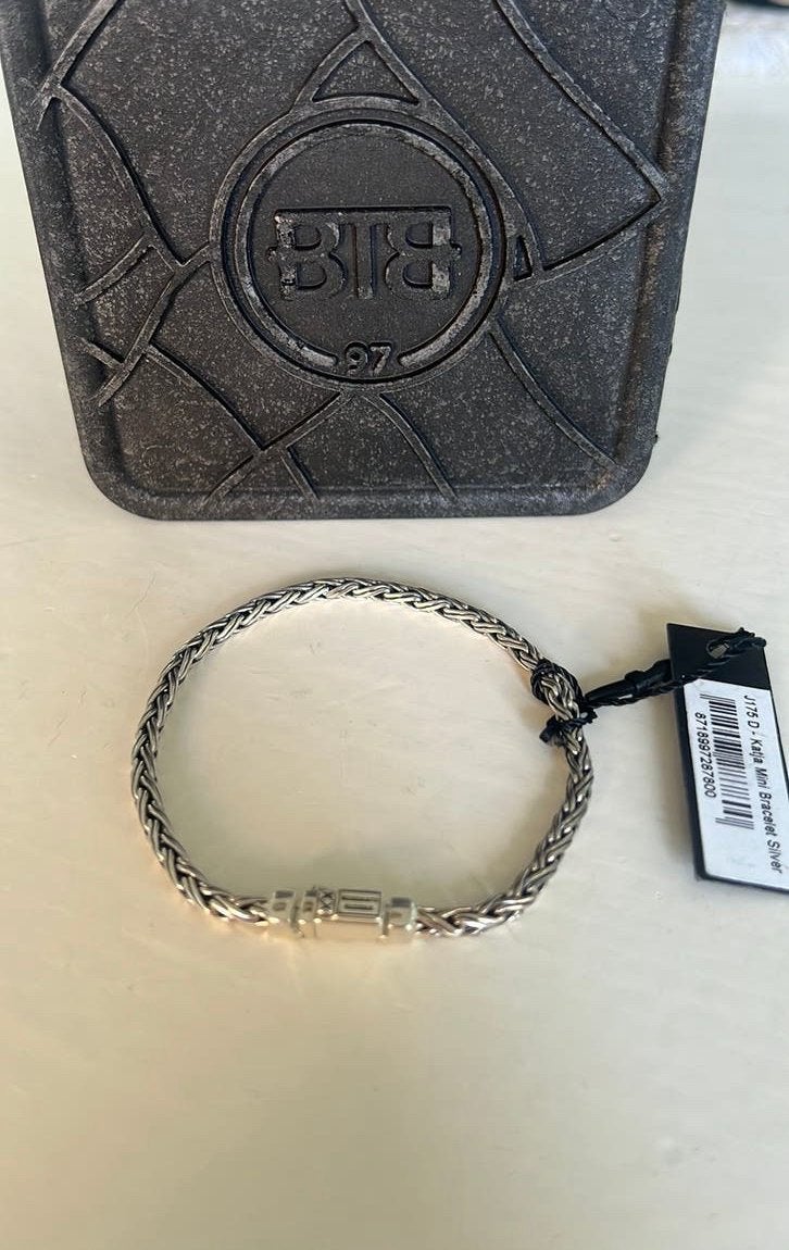 Buddha to buddha katja mini bracelet, Sieraden, Tassen en Uiterlijk, Armbanden, Ophalen of Verzenden, Nieuw, Zilver, Zilver