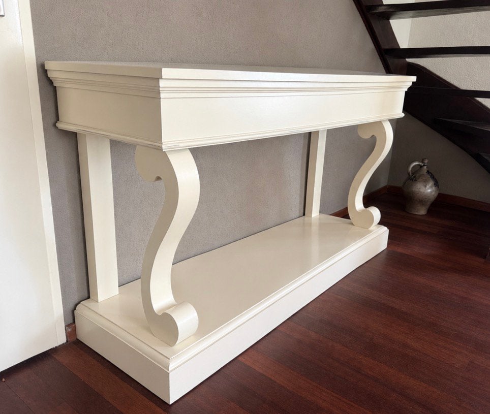 Mooie sidetable, Ophalen, Gebruikt, 100 tot 150 cm, 25 tot 50 cm