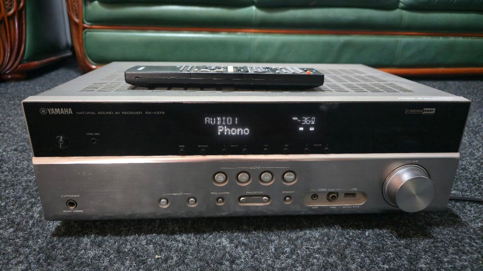 Yamaha RX-V373 AV Receiver - HDMI, DTS-HD, Dolby TrueHD, Audio, Tv en Foto, Gebruikt, Yamaha, Ophalen of Verzenden, 120 watt of meer