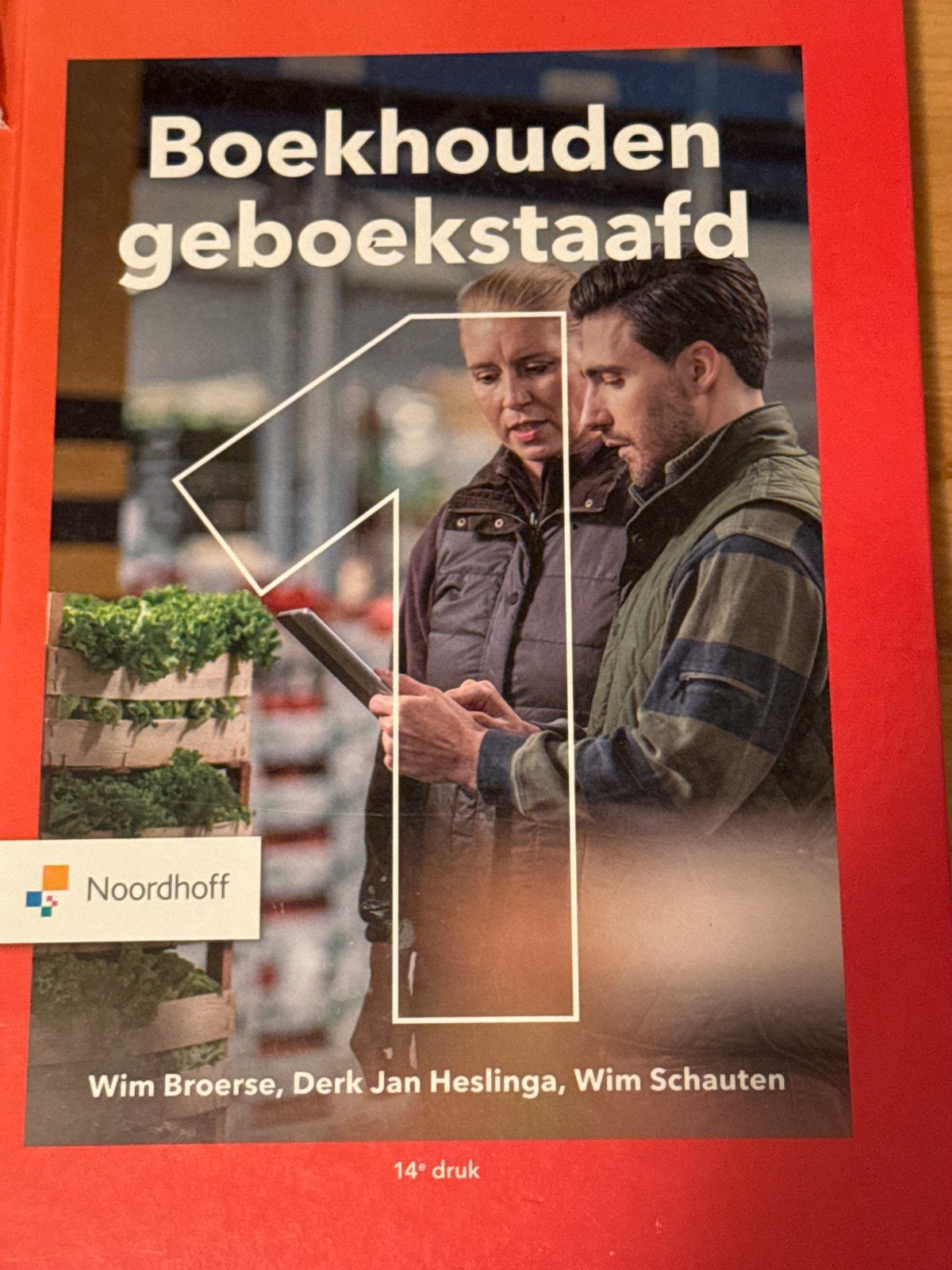 Boekhouden geboekstaafd 1 - 14e druk, Ophalen of Verzenden, Gamma, Zo goed als nieuw, MBO