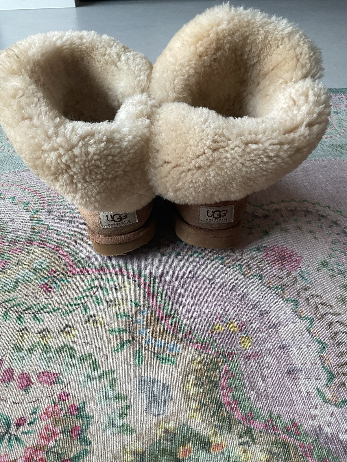Heerlijk warme Uggs maat 38, Ophalen of Verzenden, Gedragen, Bruin, Lage of Enkellaarzen