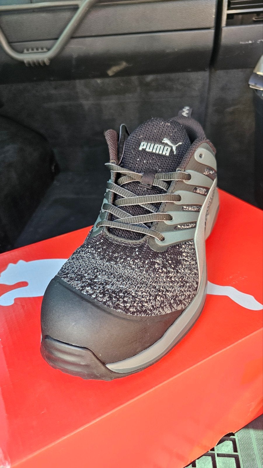 Werkschoenen NEW, Ophalen