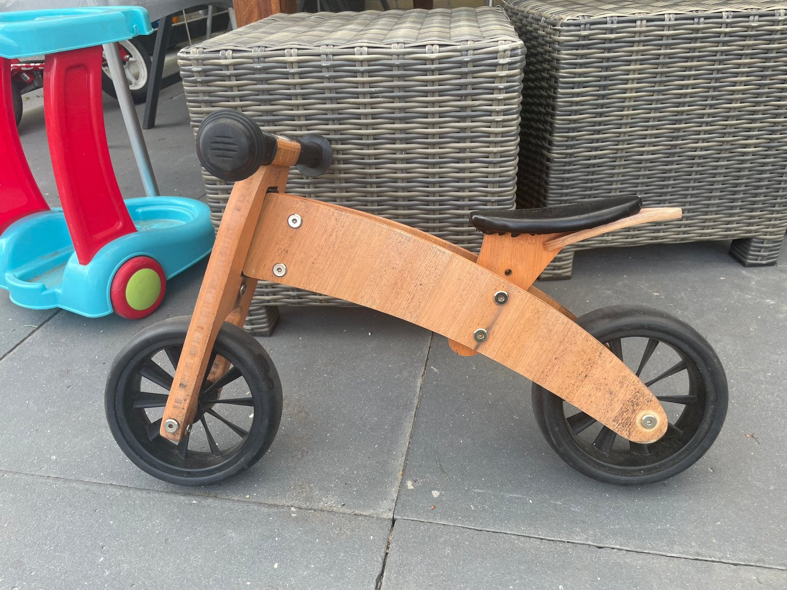 Houten loopfietsje, Ophalen, Gebruikt, Loopfiets