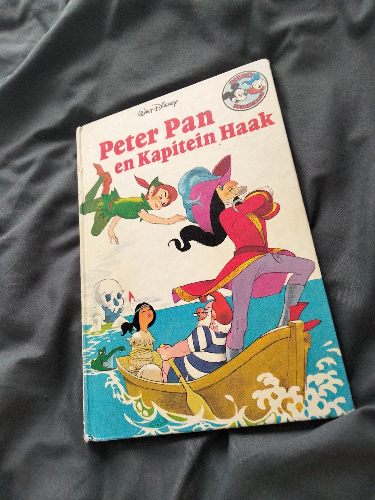 Walt Disney's Peter Pan en Kapitein Haak Boek, Boeken, Ophalen of Verzenden, Gelezen, Walt Disney, Sprookjes