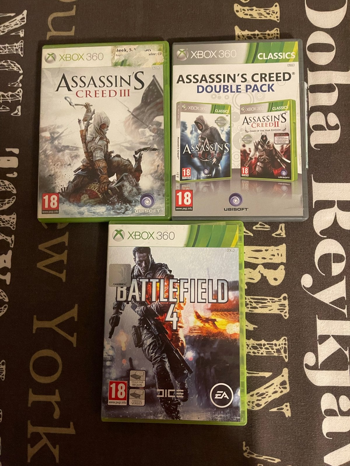 Grote Xbox 360 bundel: games, controllers, HDD's en meer, Spelcomputers en Games, Games | Xbox 360, Gebruikt, Overige genres, 3 spelers of meer