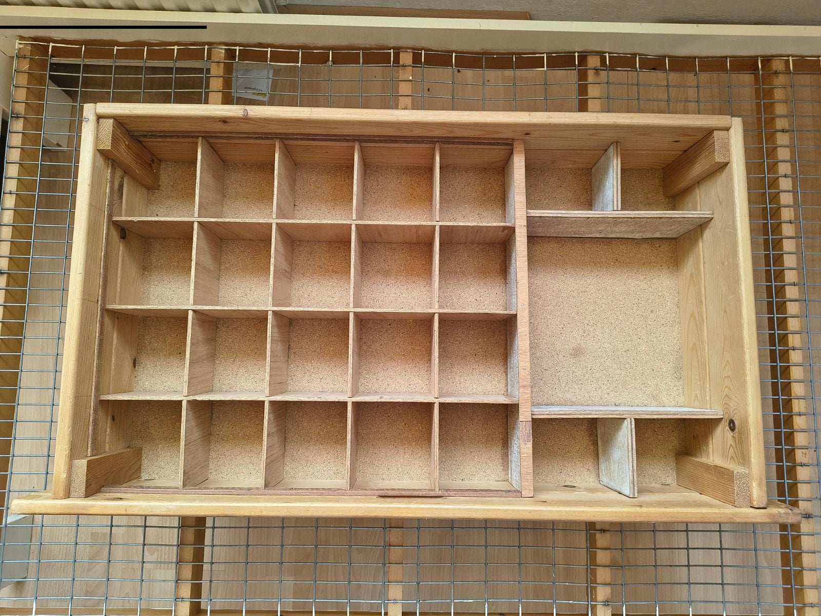 Houten opberglade voor onder bed, Ophalen, Gebruikt, Hout
