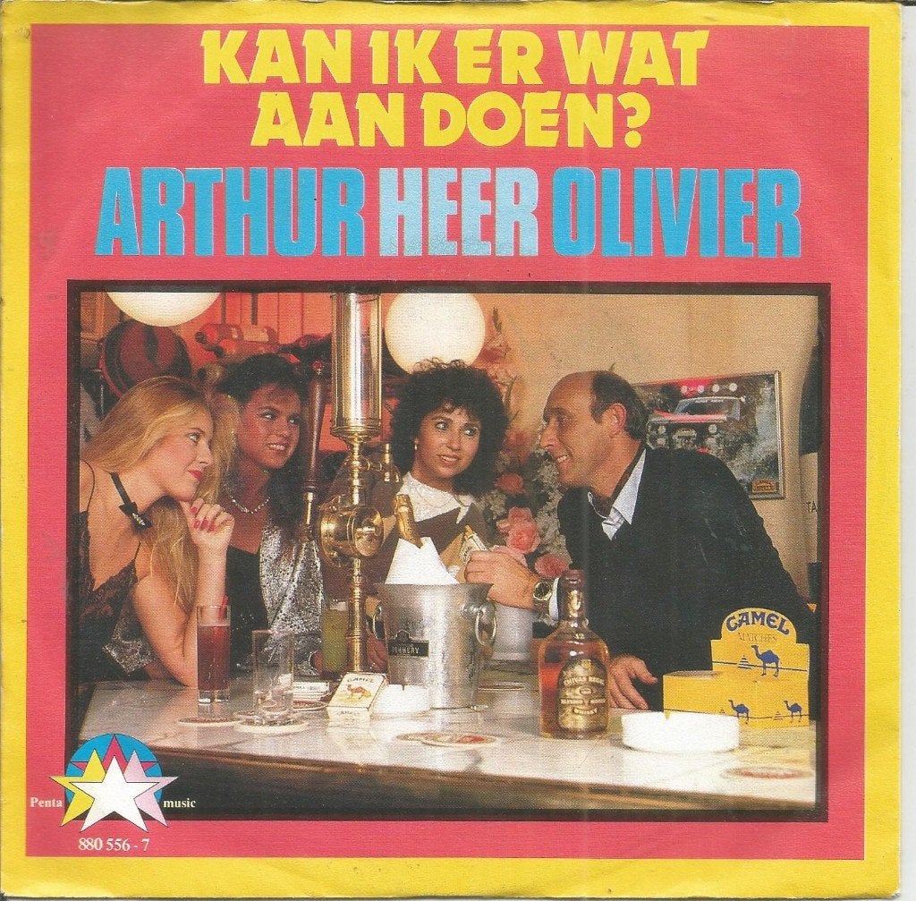 VERKOCHT Arthur Heer Olivier – Kan Ik Er Wat Aan Doen?, Cd's en Dvd's, Fotohoes, 7 inch, Ophalen of Verzenden, Zo goed als nieuw
