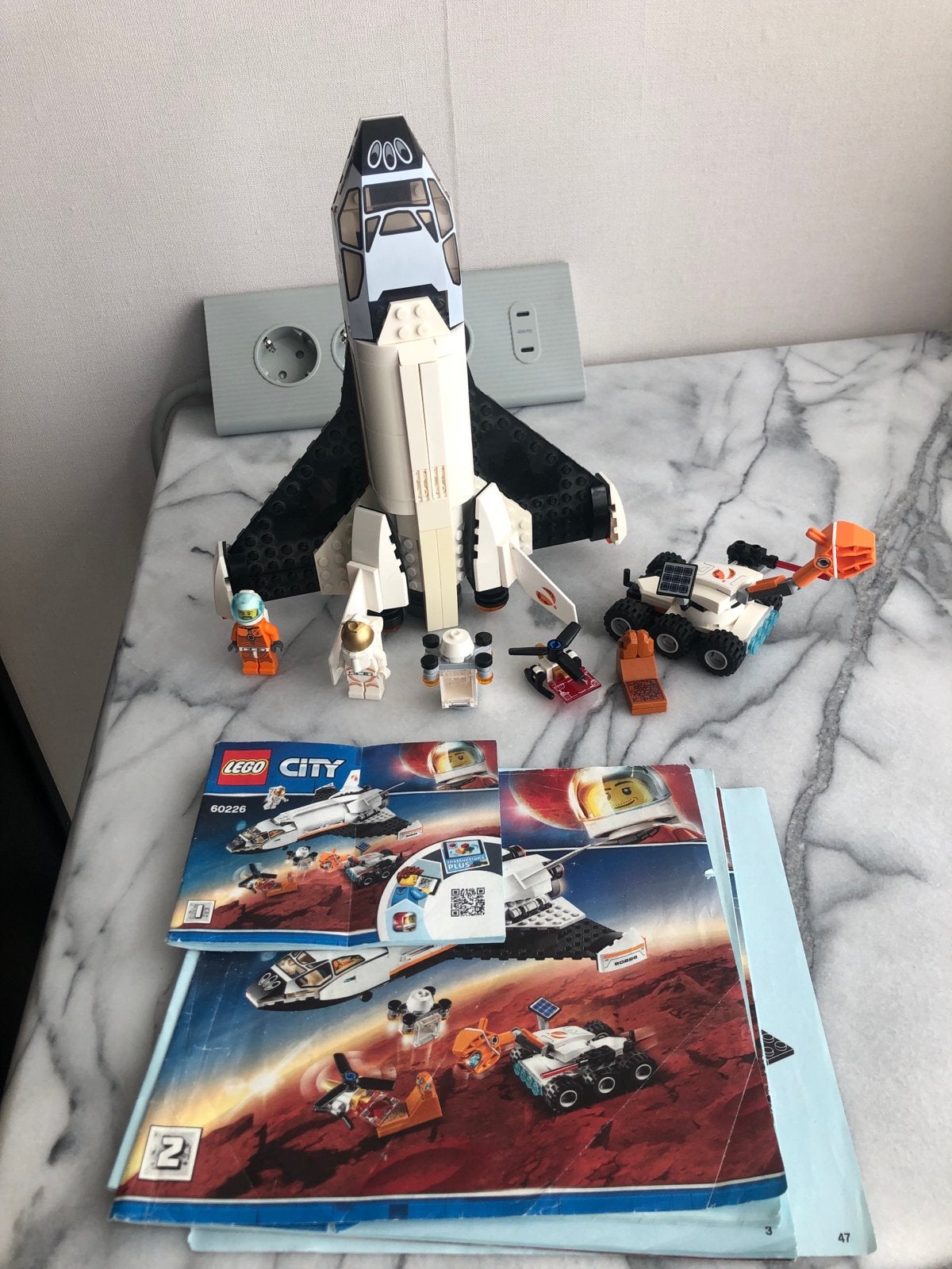 LEGO City Ruimte Shuttle & Mars Rover (60226), Ophalen, Zo goed als nieuw, Overige merken
