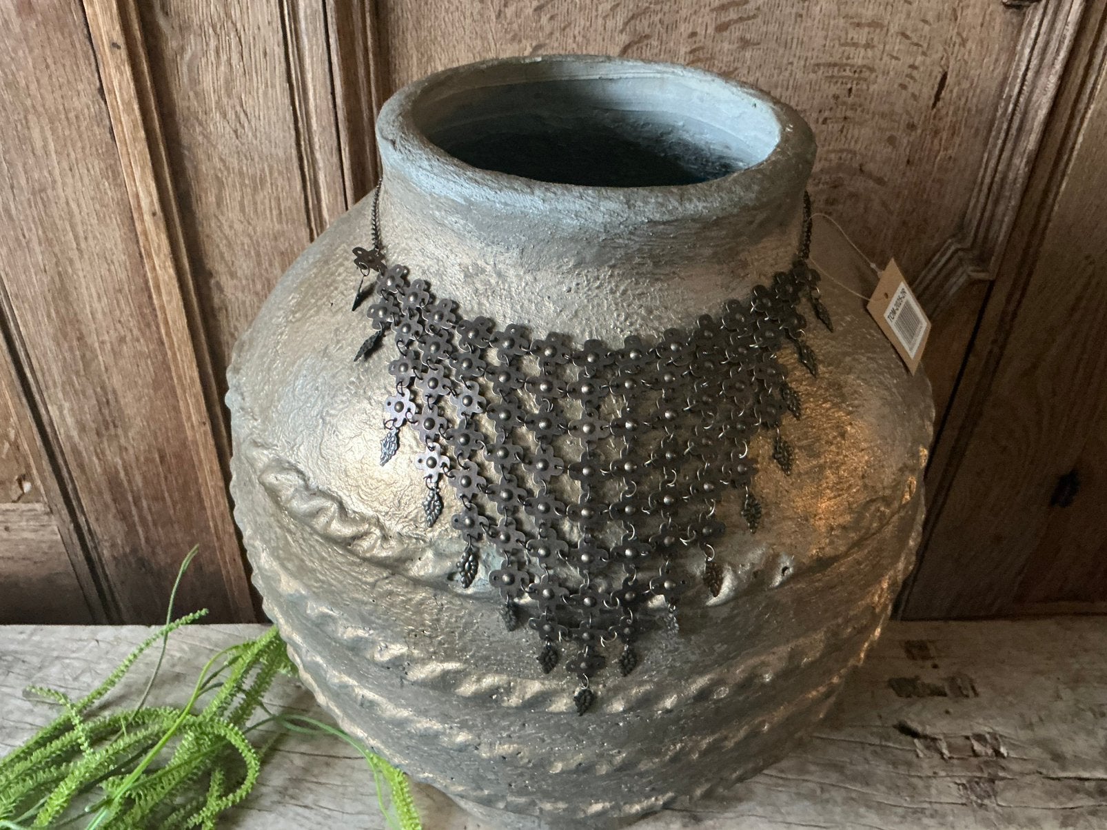 NIEUW kruik vaas ketting Keris, Ophalen of Verzenden, Nieuw