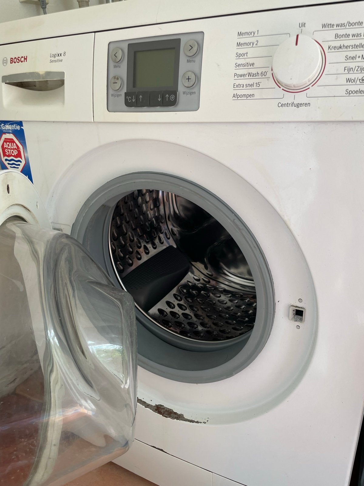 Bosch Logixx 8 Sensitive Wasmachine - Voorlader, Ophalen, 1200 tot 1600 toeren, Gebruikt, 8 tot 10 kg