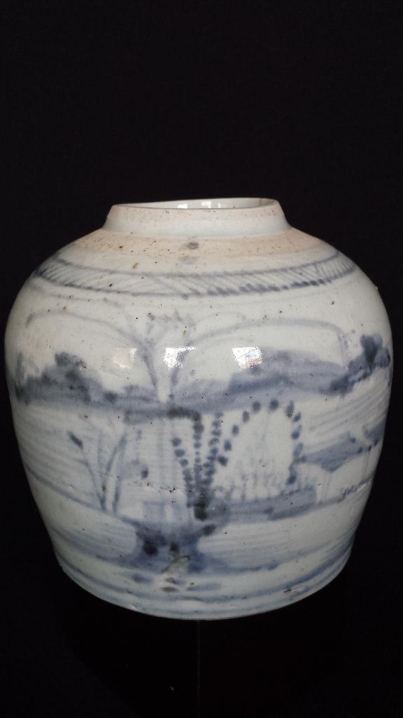 Oude Chinese GEMBERPOT ~ Keramiek plm 18e Eeuw ~ Ginger Jar, Antiek en Kunst, Antiek | Keramiek en Aardewerk, Ophalen of Verzenden