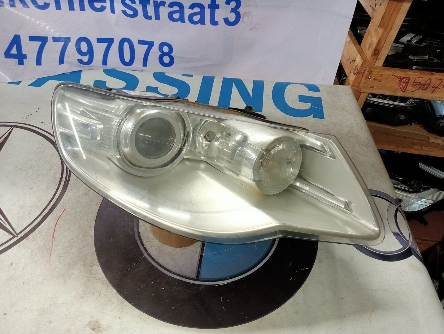 volkswagen touareg kopslamp 7L6941032C, Gebruikt, -, Volkswagen, -