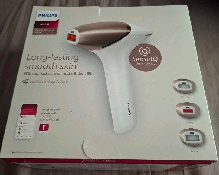 philips lumea IPL hair removal 9000, Ophalen of Verzenden, Zo goed als nieuw, Scheren en Epileren