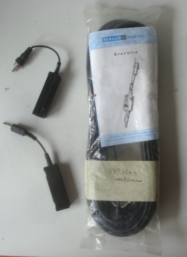 Renaud Marine Stacofix VHF staafantenne, in verpakking, Ophalen of Verzenden, Nieuw, Kabel of Apparatuur