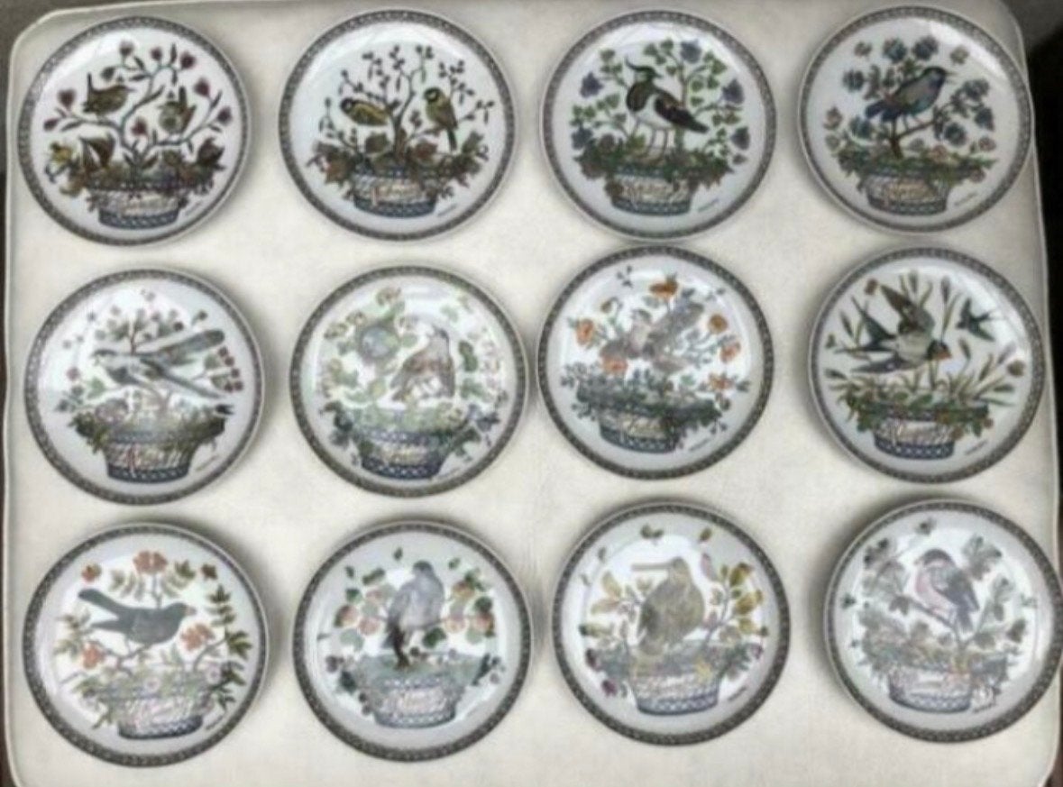Set van verschillende decoratieve vogelborden, Ophalen of Verzenden
