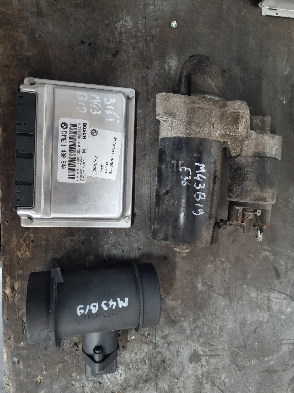motordelen m43 e36, Ophalen, Gebruikt, BMW