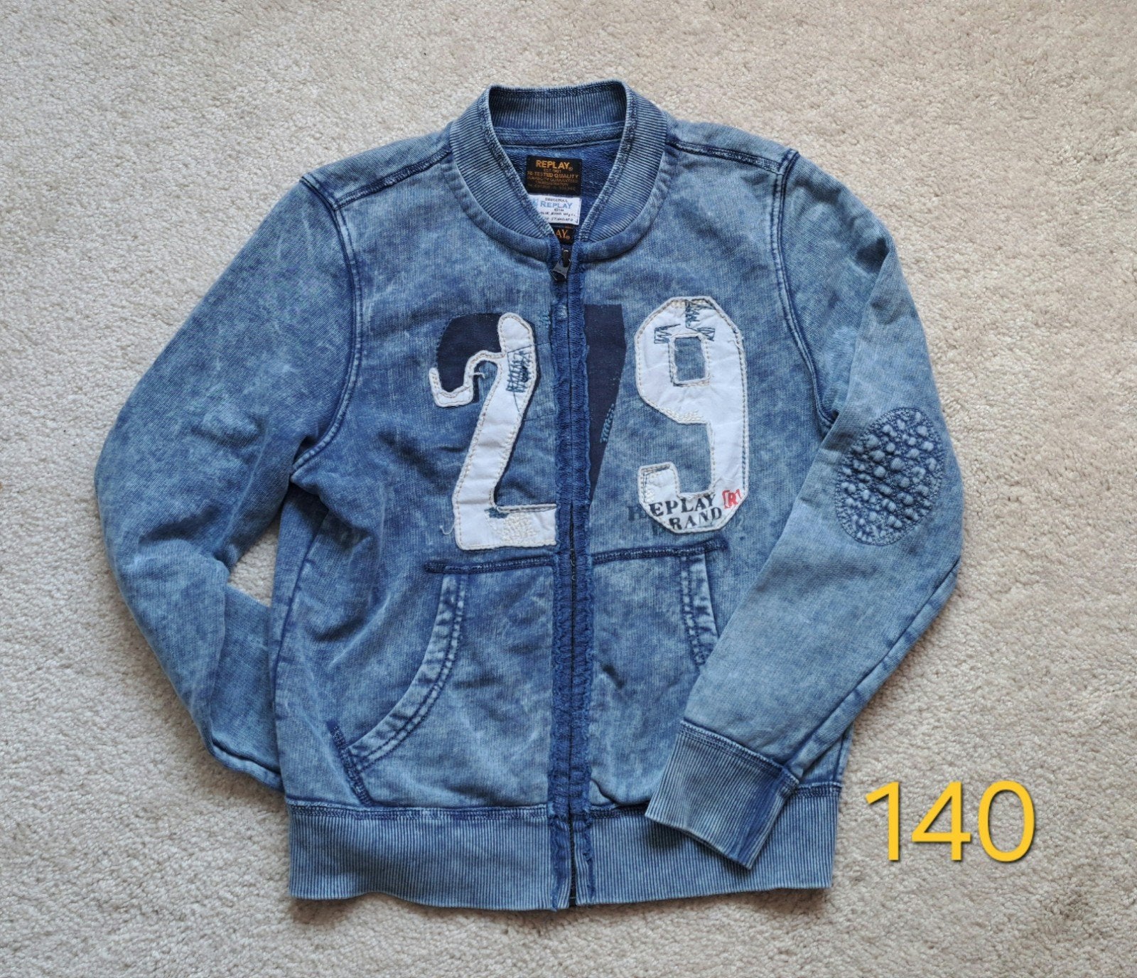 Stoer Replay vest. Zeer goede staat!  Maat 1l40, Replay, Trui of Vest, Ophalen of Verzenden, Zo goed als nieuw