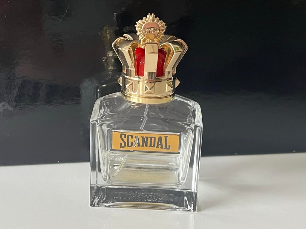 Jean Paul Gaultier Scandal Parfumflesje (leeg), Ophalen of Verzenden, Gebruikt