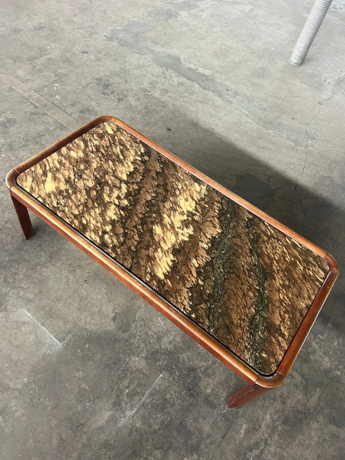Prachtig antiek vintage marmer salontafel, Antiek en Kunst, Ophalen