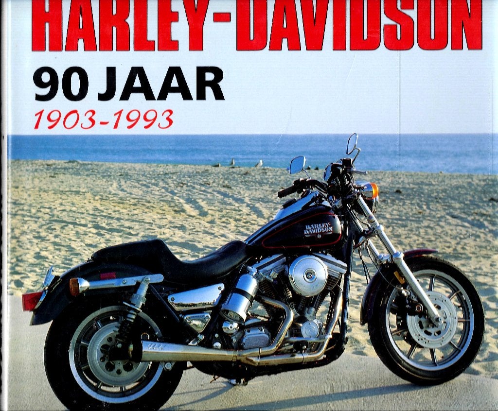 BOEK HARLEY-DAVIDSON 90 JAAR 1903 - 1993, Ophalen of Verzenden, Nieuw, Allan Girdler