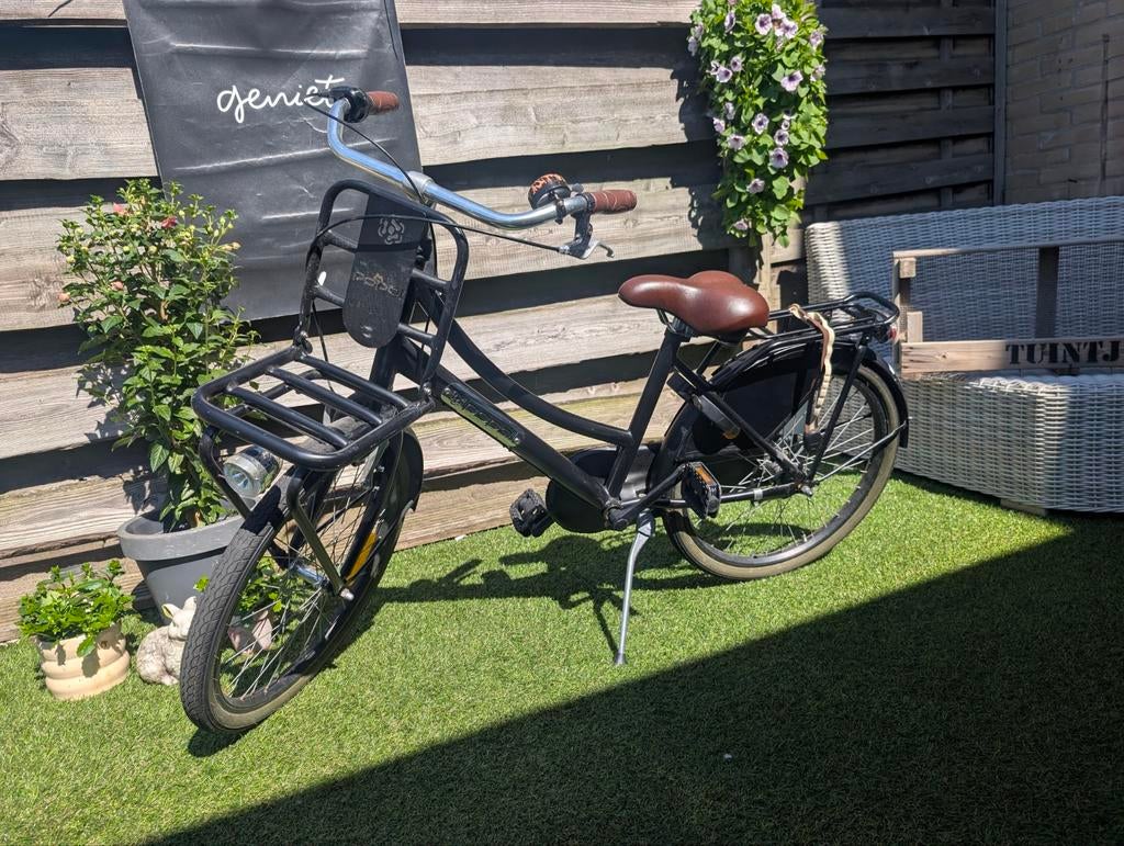 Popal Meisjesfiets 22 inch - versnellingen, Terugtraprem, 22 inch, Gebruikt, Ophalen of Verzenden