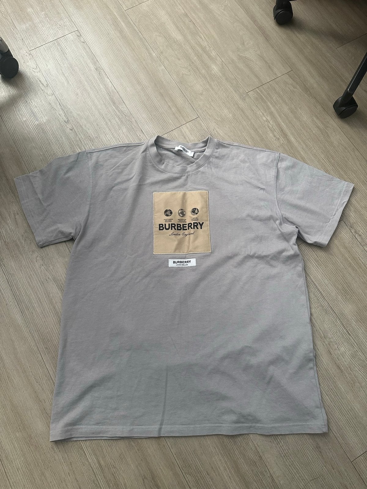 Burberry T-shirt Maat XL, Kleding | Heren, T-shirts, Verzenden, Zo goed als nieuw, Maat 56/58 (XL), Grijs