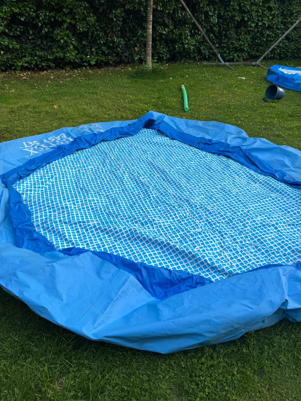 Compleet Intex zwembad rond, Minder dan 80 cm, Rond, 300 cm of meer, Ophalen of Verzenden