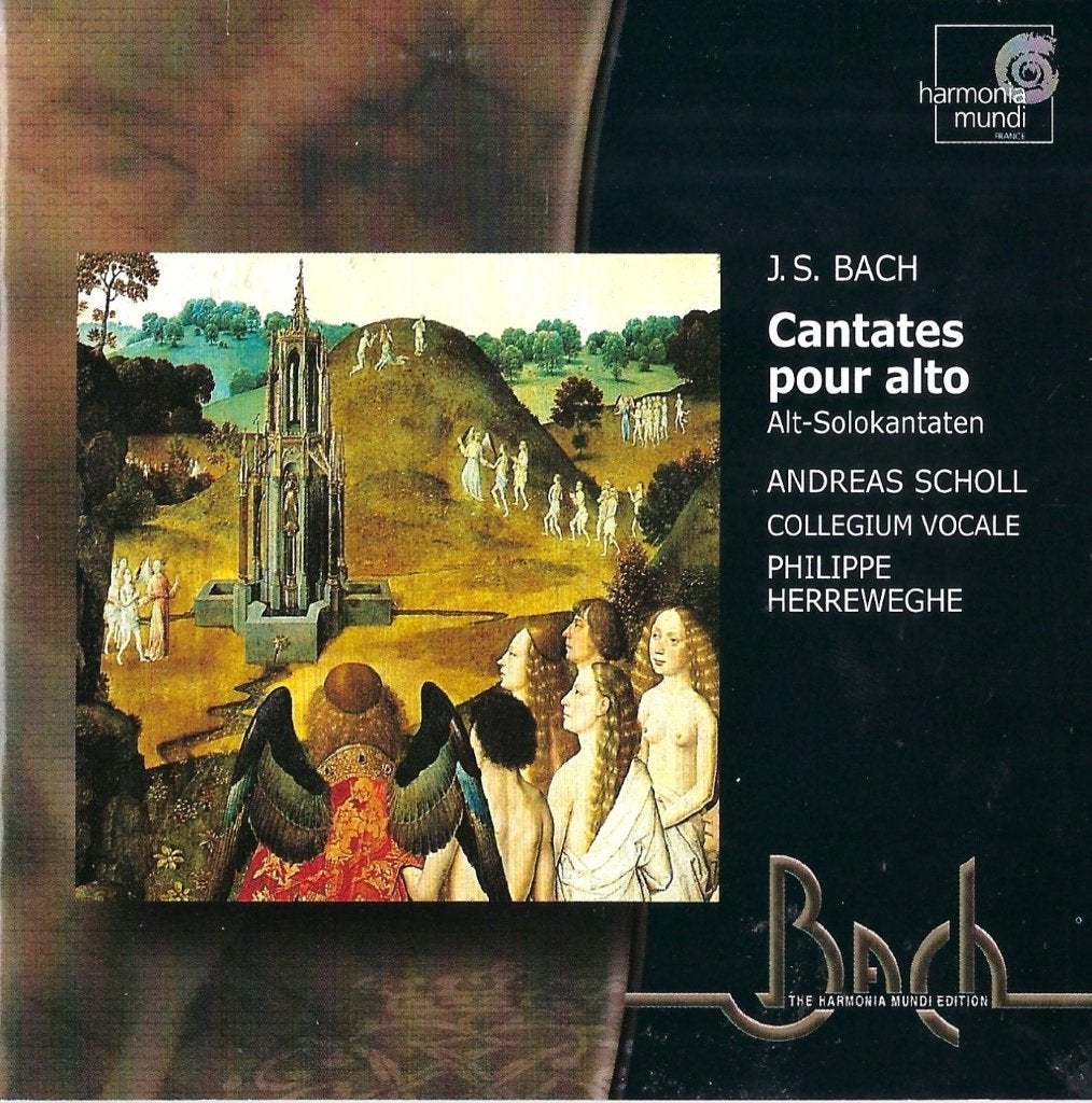 Herreweghe - Bach cantatas pour alto, Ophalen of Verzenden, Zo goed als nieuw, Barok, Vocaal