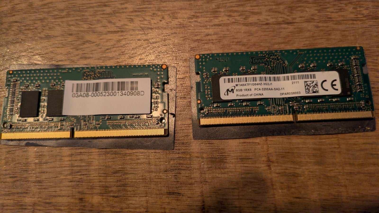 Ram sticks DDR4-SO-DIMM 3200MHZ 2X8GB, Ophalen, Laptop, USB