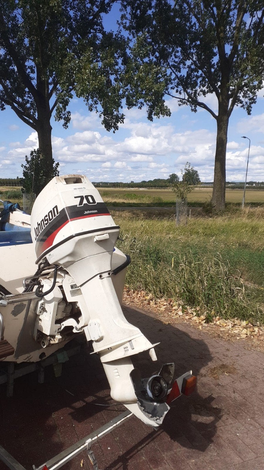 Speedboot Fletcher 150 incl trailer, Ophalen, Gebruikt, 30 pk of meer, Elektrische start