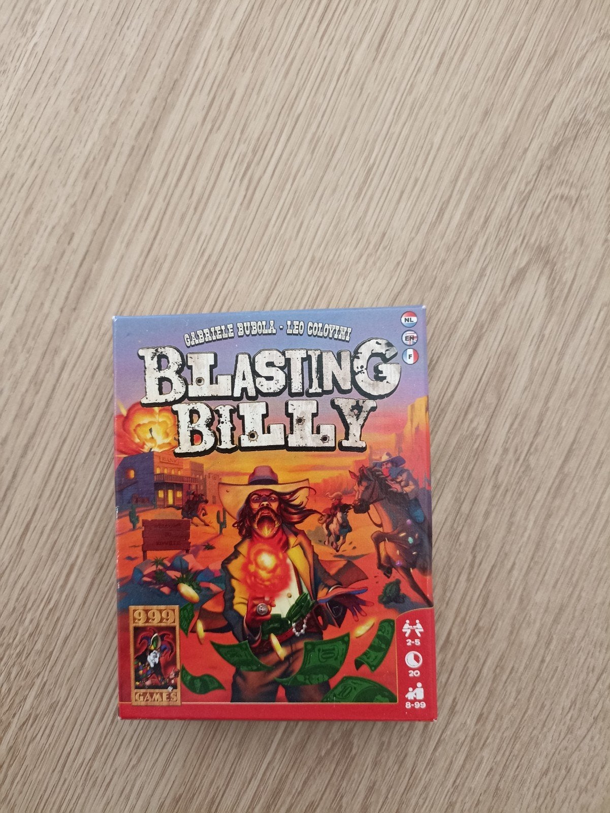 Kaartspel Blasting Billy, compleet, Ophalen of Verzenden, Zo goed als nieuw