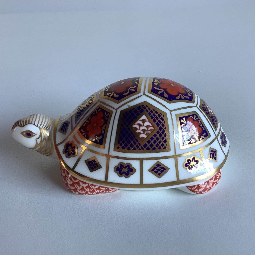 Royal Crown Derby Imari paperweight / presse-papier 1984, Antiek en Kunst, Ophalen of Verzenden