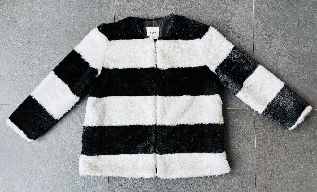 GESTREEPT JASJE, Kleding | Dames, Jasjes, Kostuums en Pakken, Zo goed als nieuw, Jasje, Maat 42/44 (L), Overige kleuren, Ophalen of Verzenden