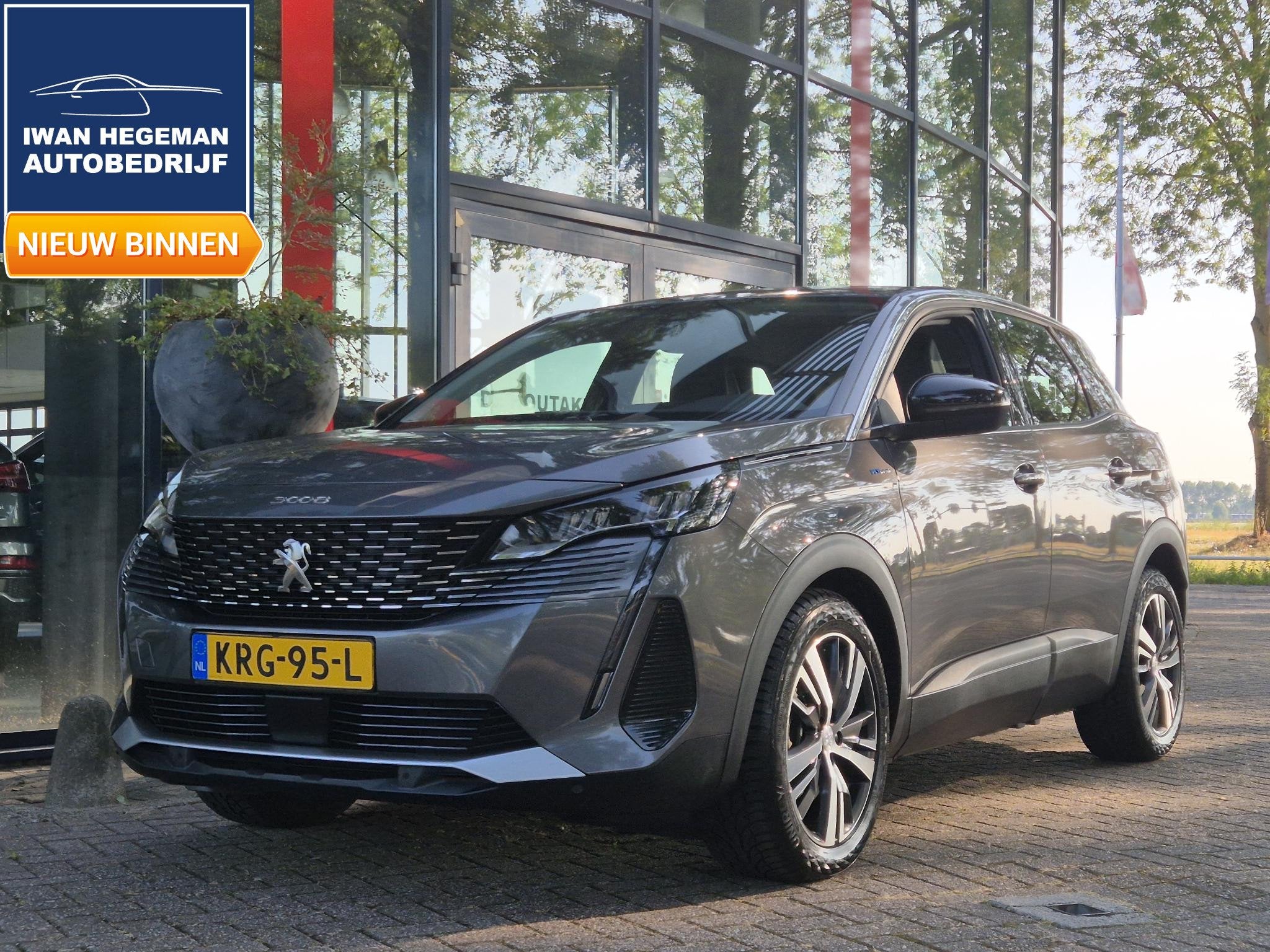 Peugeot 3008 1.6 HYbrid 225 Business | SOH 91,75% | Navigati, Auto's, Peugeot, Bedrijf, Te koop, ABS, Achteruitrijcamera, Airbags