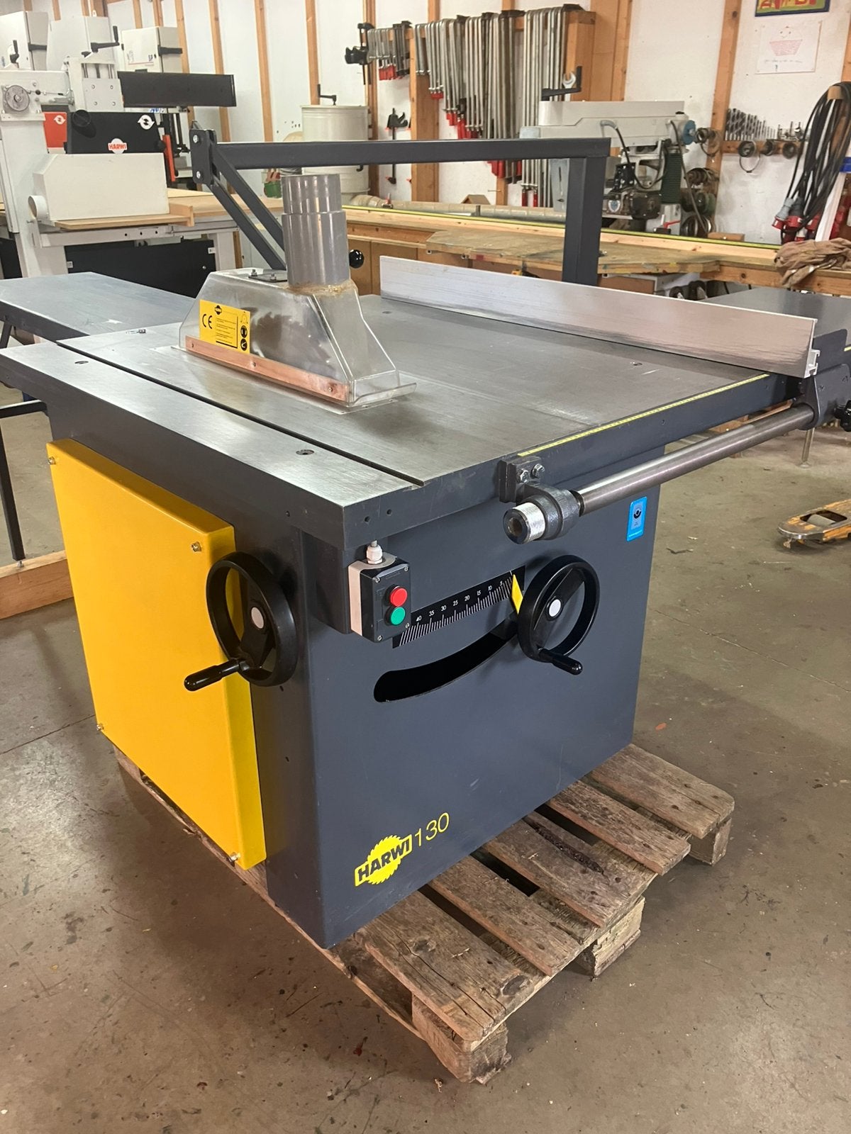 Cirkelzaag Harwi verbreding Ce geremd, Ophalen, 1200 watt of meer, Cirkelzaag, 30 tot 70 mm