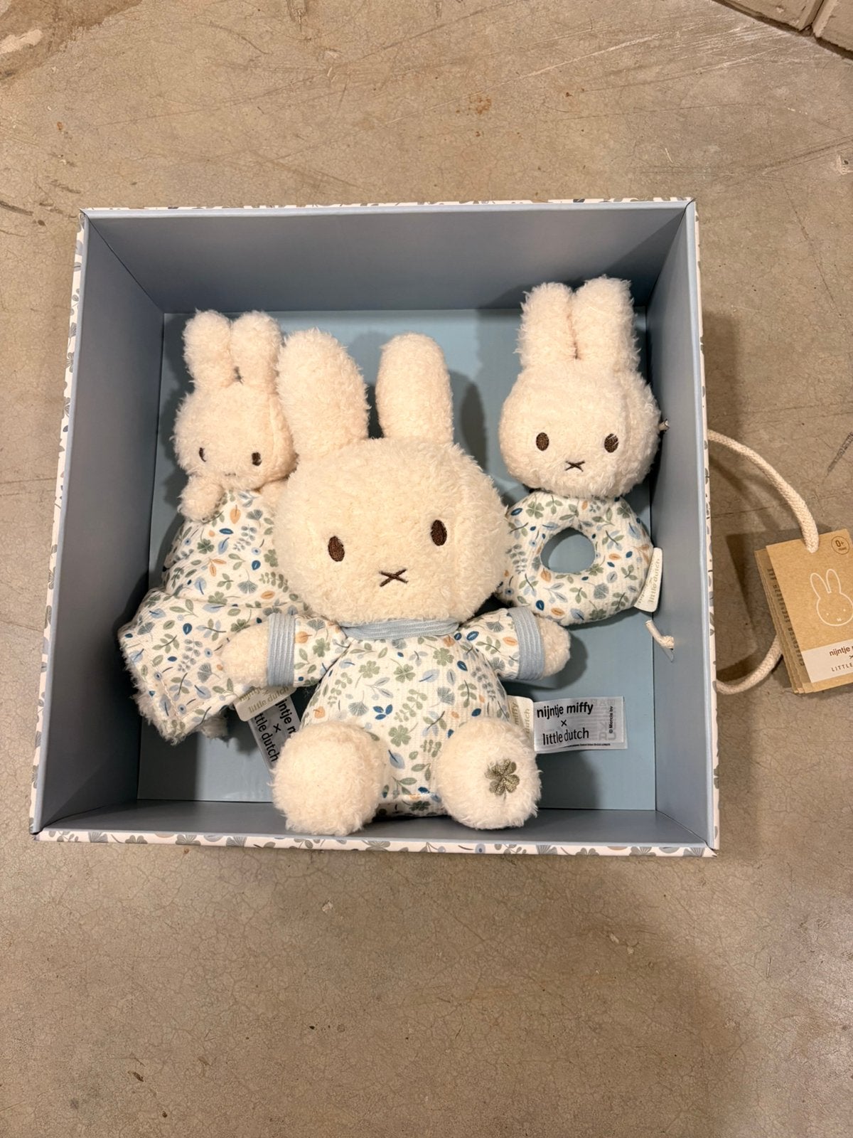 Nijntje Miffy knuffelbox, Ophalen, Nieuw, Kraamcadeau