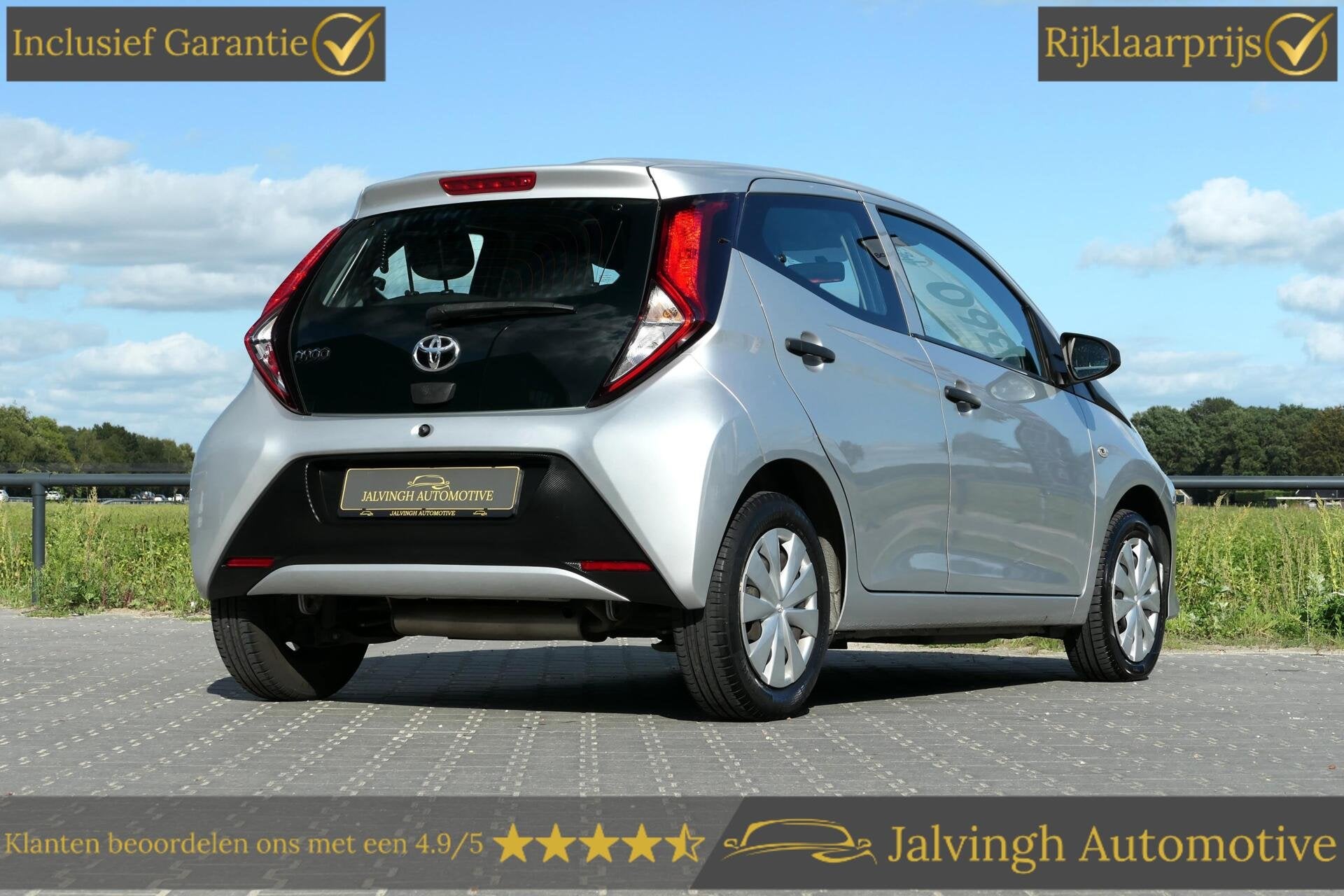 Toyota Aygo 1.0 VVT-i x-fun|Airco|Bluetooth!, Auto's, Voorwielaandrijving, Stof, Gebruikt, Met garantie (alle)