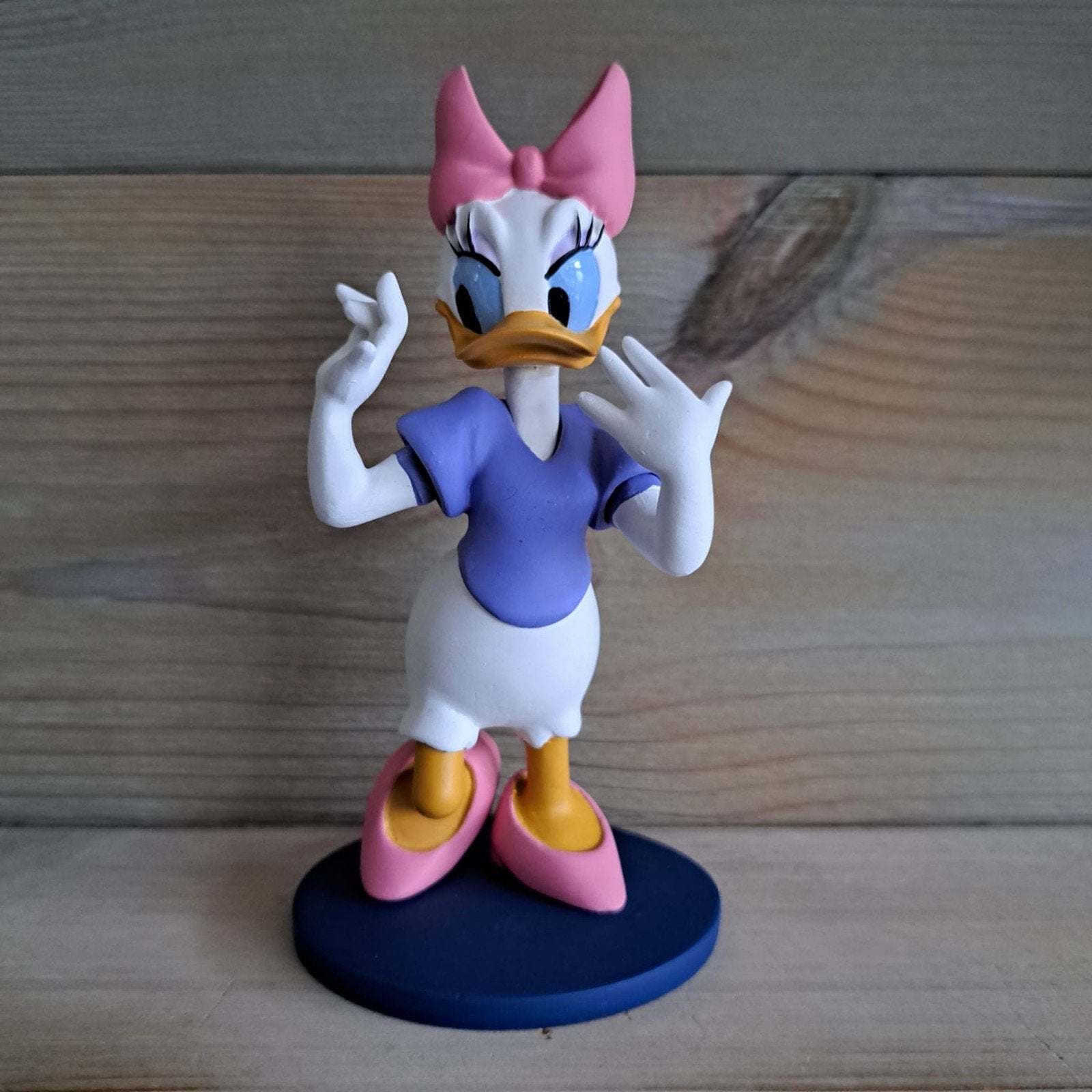 Disney Katrien Duck beeldje, Ophalen of Verzenden, Donald Duck, Zo goed als nieuw, Beeldje of Figuurtje