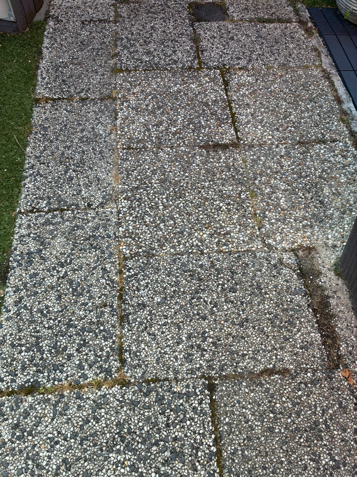 Grindtegels gratis., Ophalen, Gebruikt, 10 m² of meer, Beton