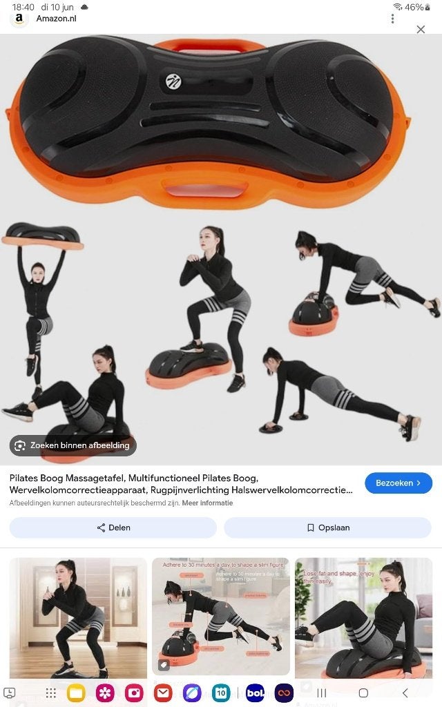Multi Balans Air stepper fitnessapparaat, 100% nieuw, Sport en Fitness, Kunststof, Benen, Overige typen, Nieuw
