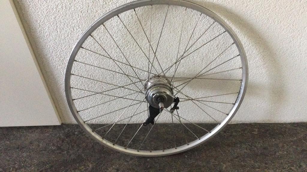 Gazelle Shimano nexus 7 INTER achterwiel 28 inch, Fietsen en Brommers, Fietsonderdelen, Ophalen, Gebruikt, Wiel, Gazelle